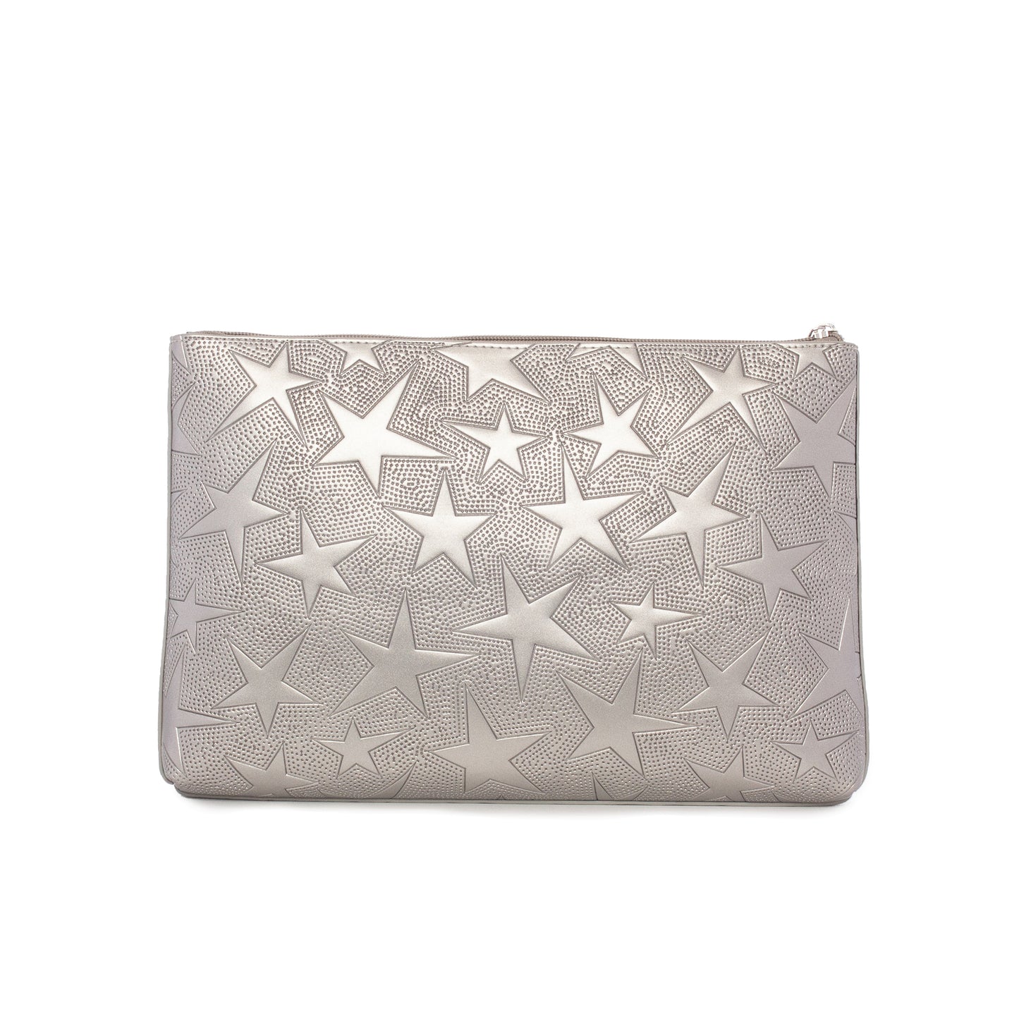 The Dylan Clutch - Embossed Texture Star Design