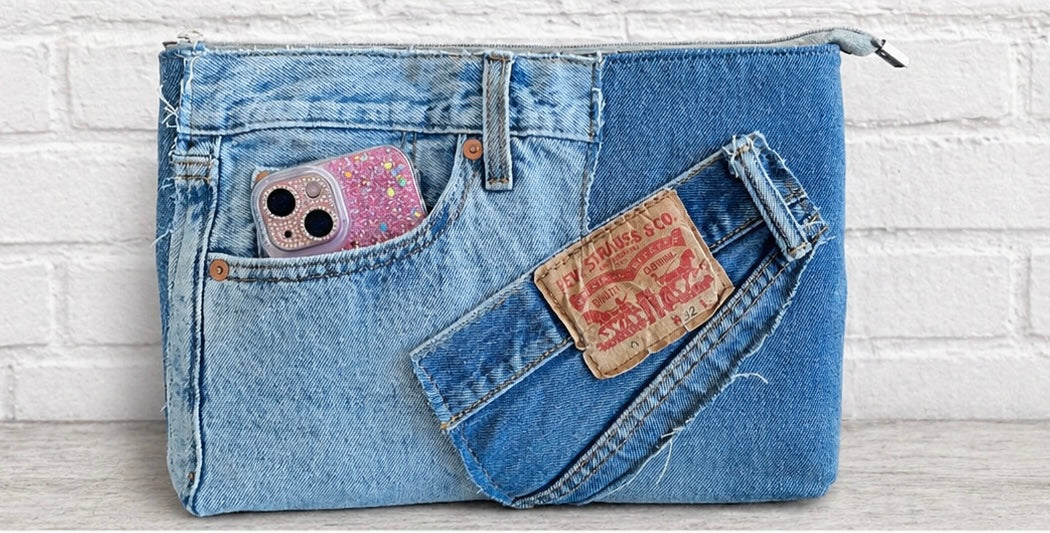 Vintage Levi’s Clutch Bag