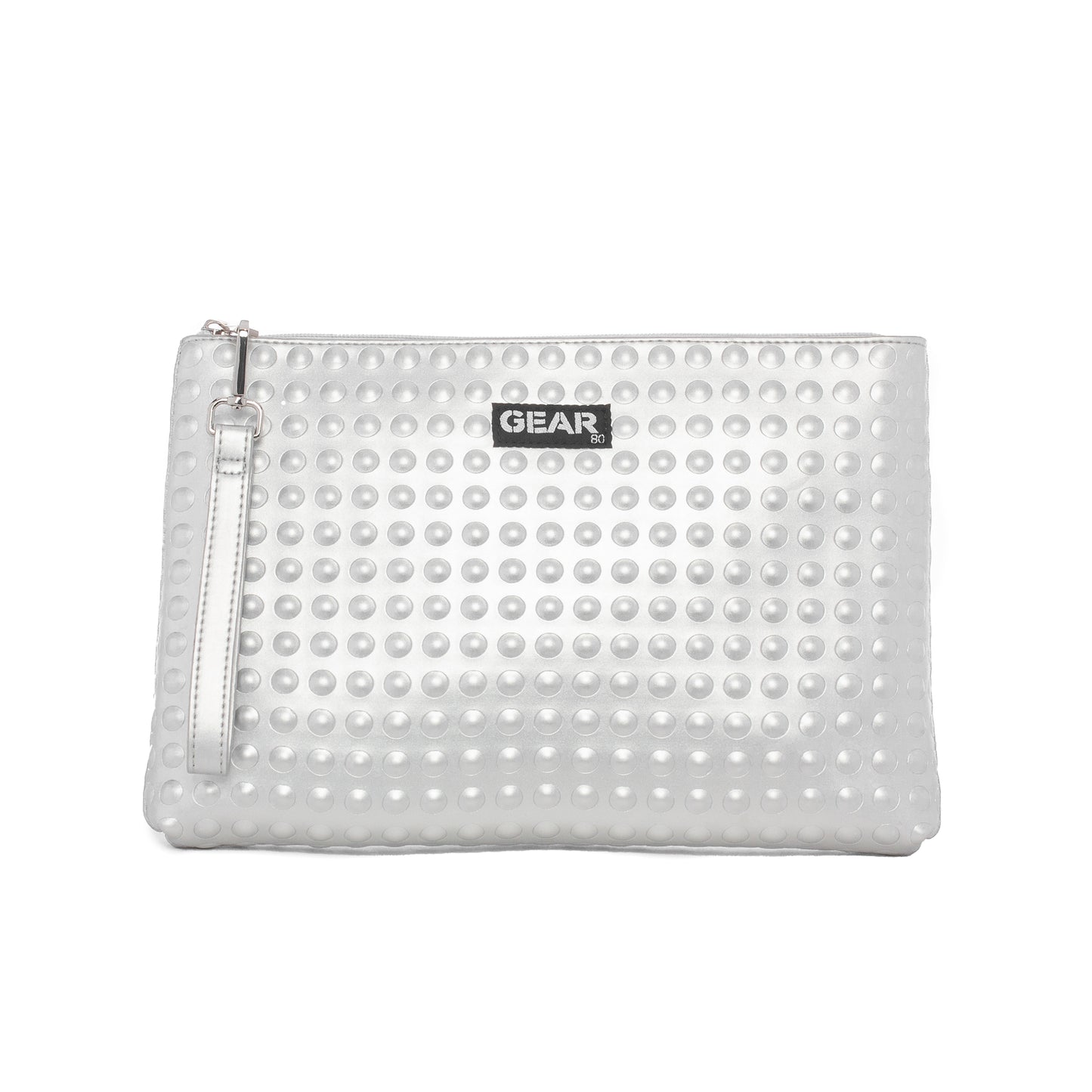 The Dylan Clutch - Embossed Dots Design