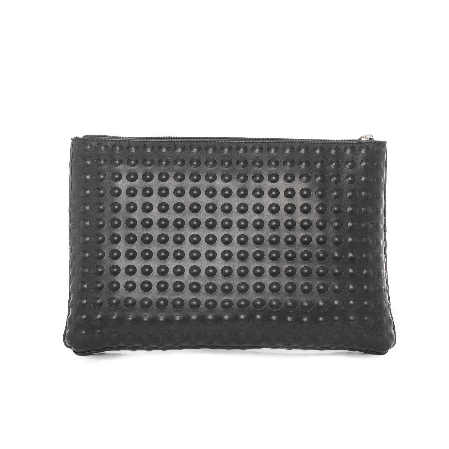 The Dylan Clutch - Embossed Dots Design