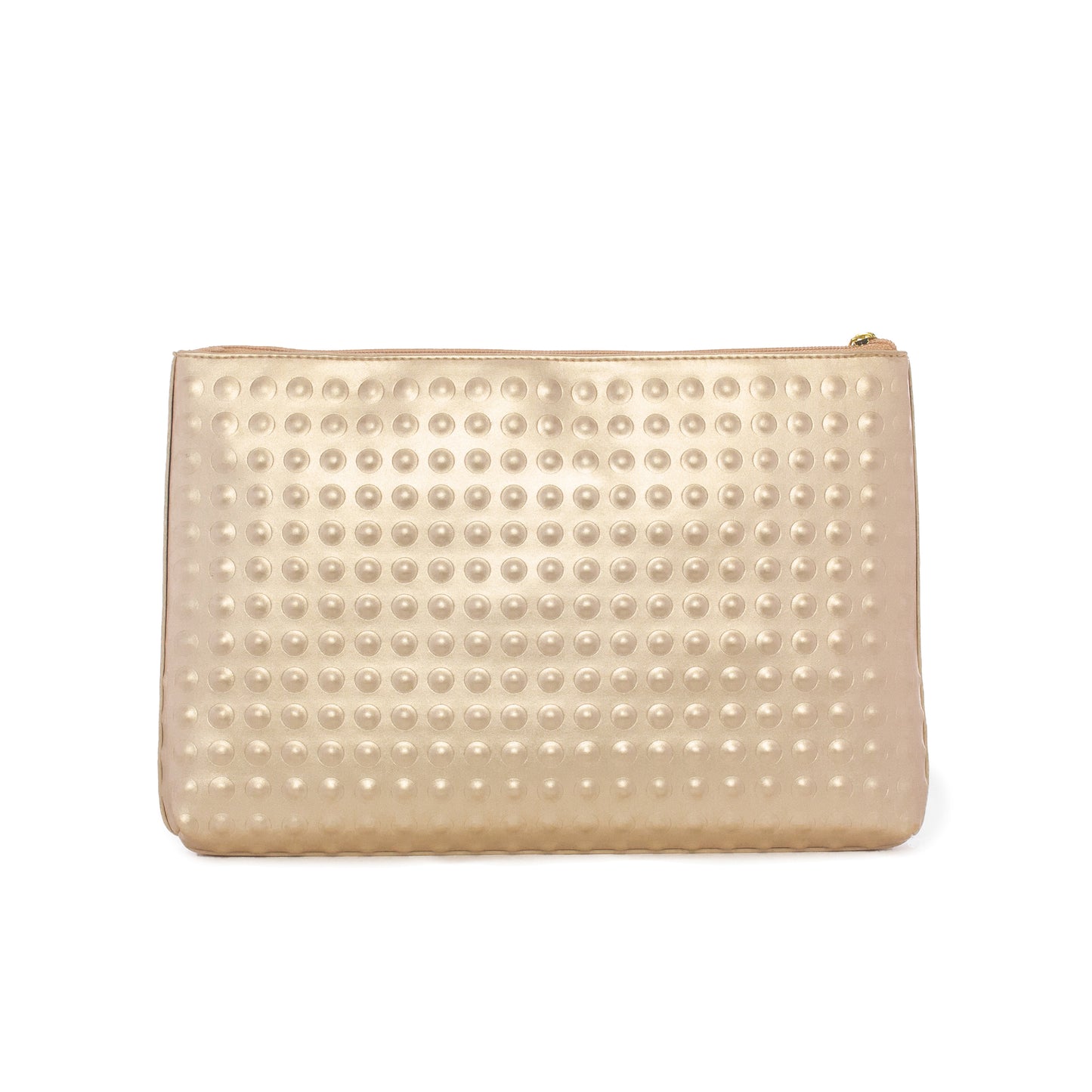 The Dylan Clutch - Embossed Dots Design