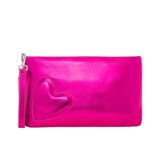 The Dylan Clutch - Puff Heart Design